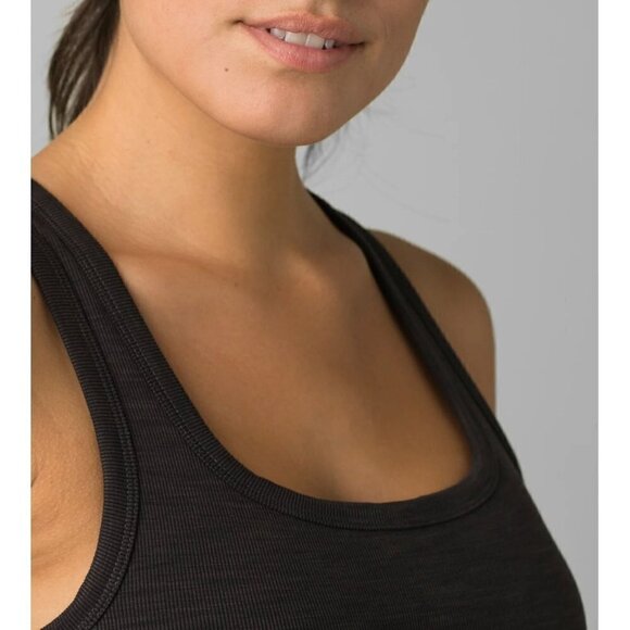 NWT Prana Becksa Tank in Black Heather - Size Extra Small - Picture 9 of 10